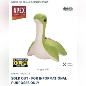 BOGO Apex Legends Nessie 12-Inch Plush